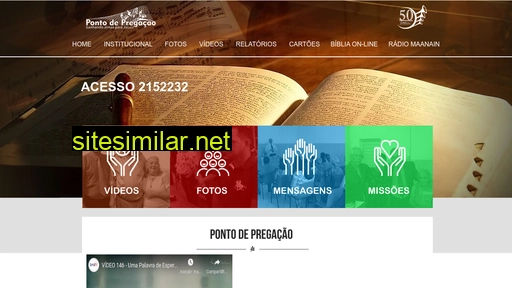 pontodepregacao.com.br alternative sites