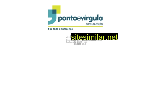 pontoevirgulacomunicacao.com.br alternative sites