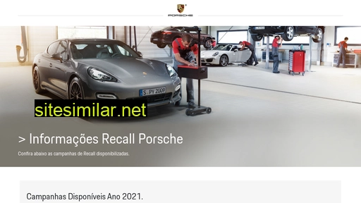 Porscherecall similar sites