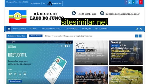 portal.cmlagodojunco.ma.gov.br alternative sites