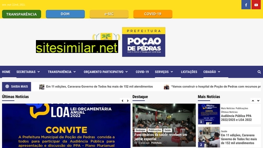 portal.pocaodepedras.ma.gov.br alternative sites