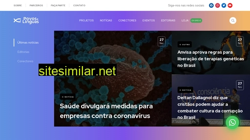 portal.povoselinguas.com.br alternative sites