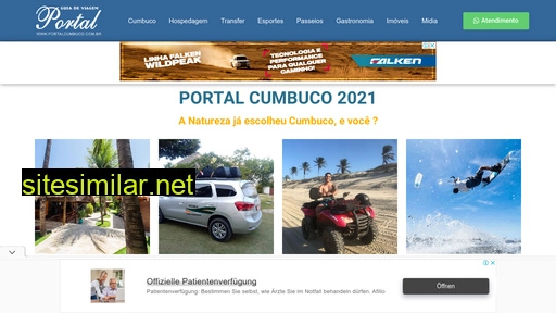 Portalcumbuco similar sites