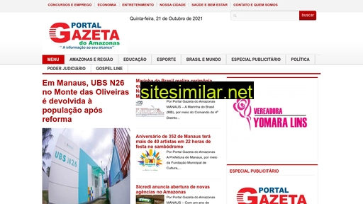 portalgazetadoamazonas.com.br alternative sites