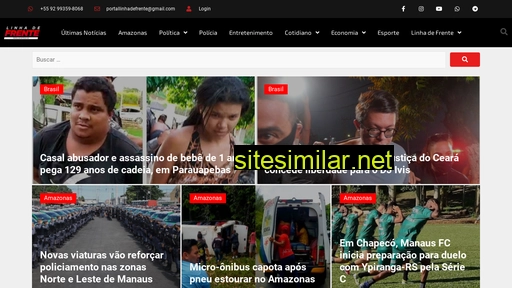 portallinhadefrente.com.br alternative sites