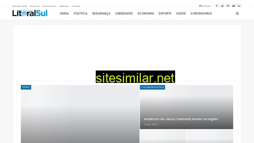portallitoralsul.com.br alternative sites