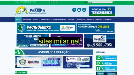 portalpassira.com.br alternative sites