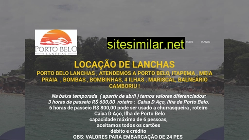 portobelolanchas.com.br alternative sites