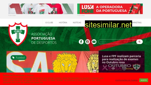 portuguesa.com.br alternative sites