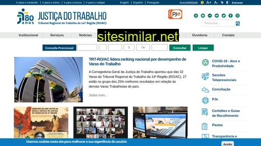 portal.trt14.jus.br alternative sites