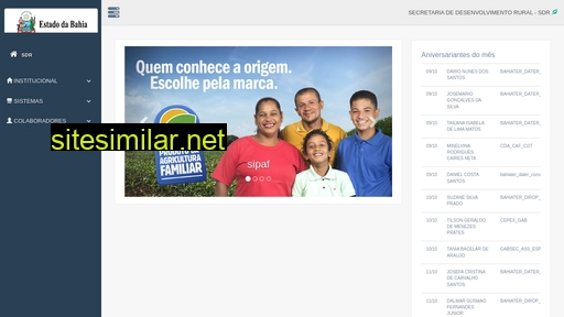 portalsdr.ba.gov.br alternative sites