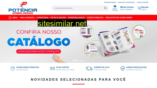 potenciaembalagens.com.br alternative sites