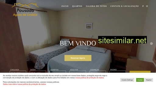 pousadaaguasdelindoia.com.br alternative sites