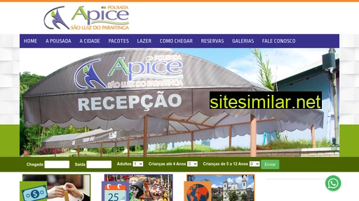 pousadaapice.com.br alternative sites
