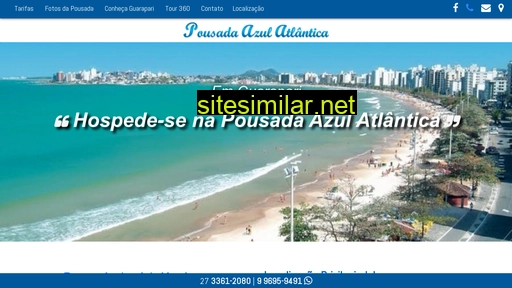 pousadaazulatlantica.com.br alternative sites