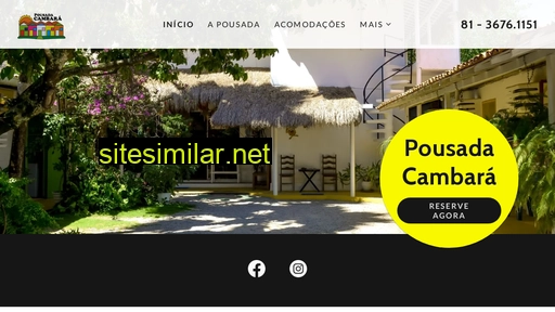 pousadacambara.com.br alternative sites