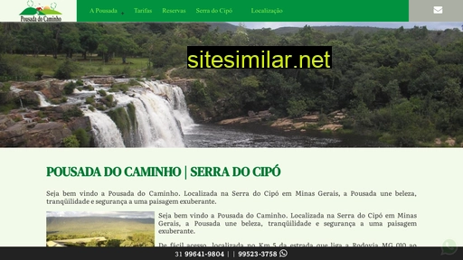 pousadacaminho.com.br alternative sites