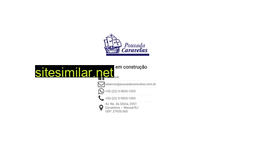 pousadacaravelas.com.br alternative sites