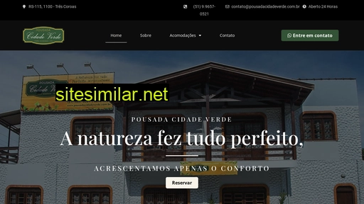 pousadacidadeverde.com.br alternative sites