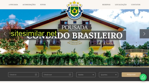 pousadacondadobrasileiro.com.br alternative sites