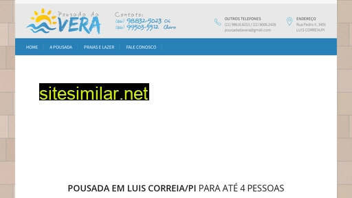 pousadadavera.com.br alternative sites