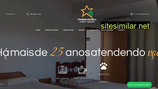 pousadaestrelacaldas.com.br alternative sites