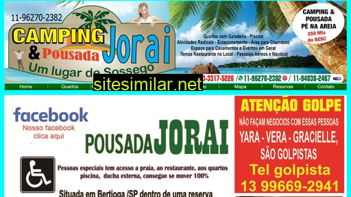 pousadajorai.com.br alternative sites