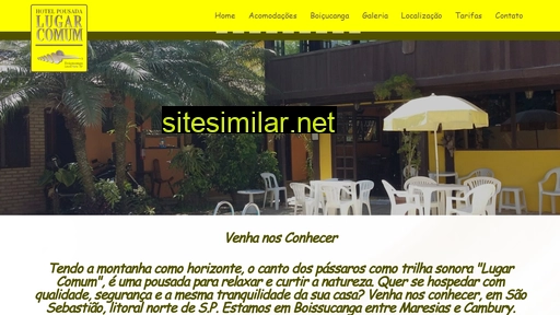 pousadalugarcomum.com.br alternative sites
