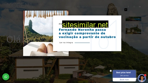 pousadamorena.com.br alternative sites