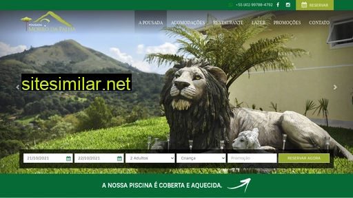 pousadamorrodapalha.com.br alternative sites