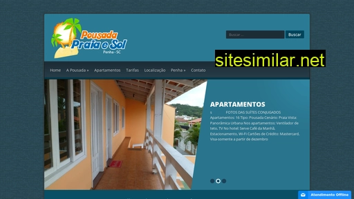 pousadapraiaesol.com.br alternative sites