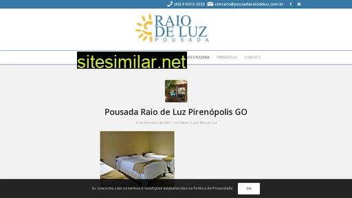 pousadaraiodeluz.com.br alternative sites