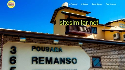 pousadaremanso.tur.br alternative sites