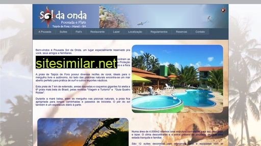 pousadasoldaonda.com.br alternative sites