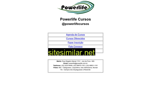 powerlife.com.br alternative sites