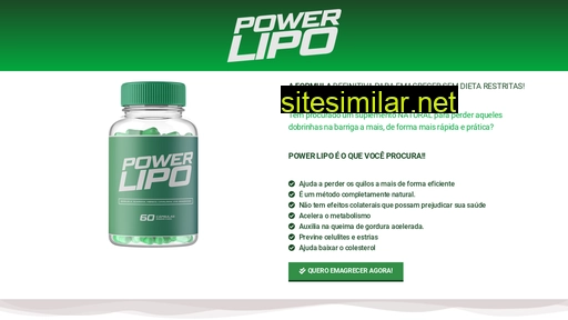 powerlipocaps.com.br alternative sites