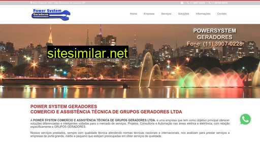 powersystemgeradores.com.br alternative sites