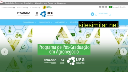 ppgagro.agro.ufg.br alternative sites