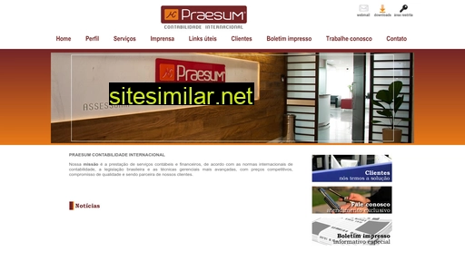 praesum.com.br alternative sites