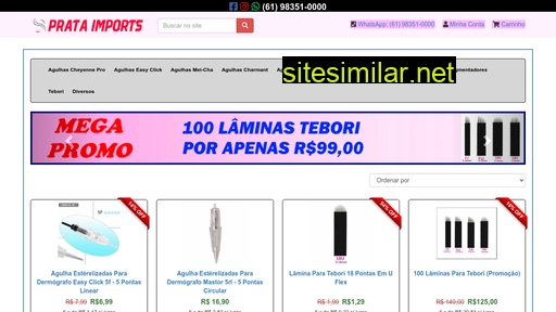 prataimports.com.br alternative sites