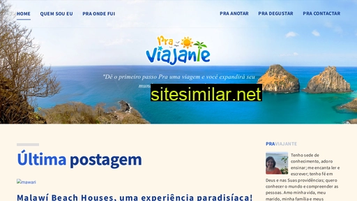 praviajante.com.br alternative sites