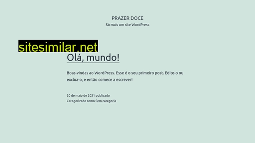 prazerdoce.com.br alternative sites