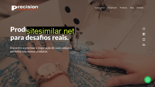 precisioncostura.com.br alternative sites