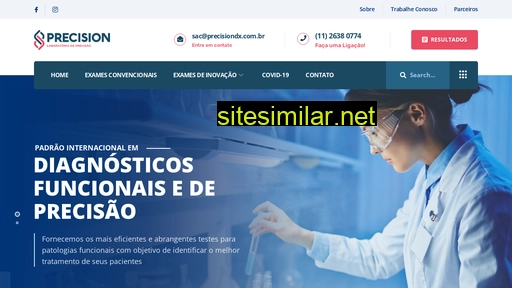 precisiondx.com.br alternative sites