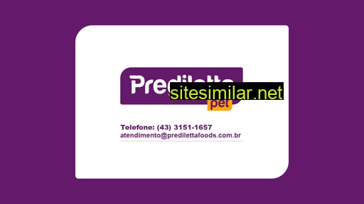 predilettafoods.com.br alternative sites