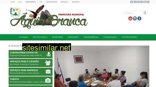 prefeituradeaguiabranca.es.gov.br alternative sites