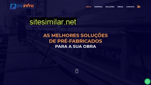 preinfra.com.br alternative sites