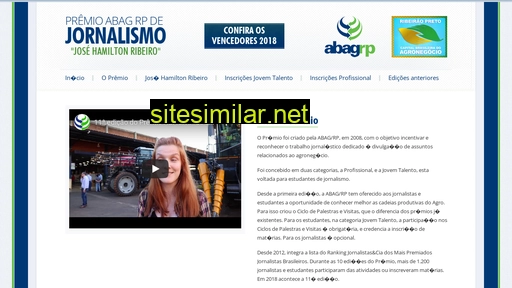 premioabagrpdejornalismo.com.br alternative sites