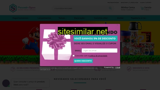 presentesuper.com.br alternative sites