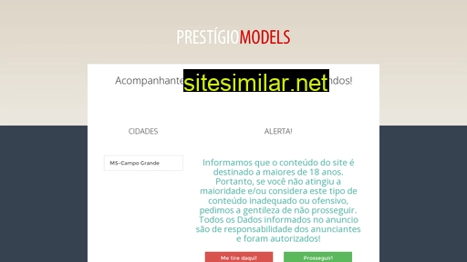 prestigiomodels.com.br alternative sites